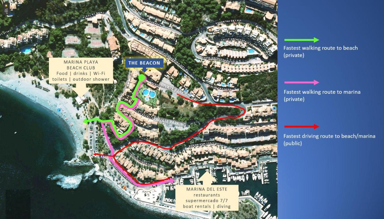شقة Luxury Penthouse: The Beacon At Punta De La Mona Almuñécar المظهر الخارجي الصورة
